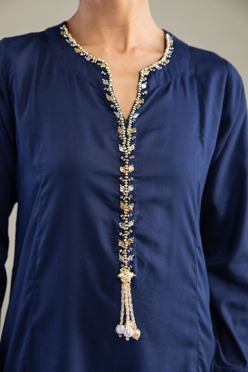 Dyed | Blended Twill | Kurta | USD 40.00